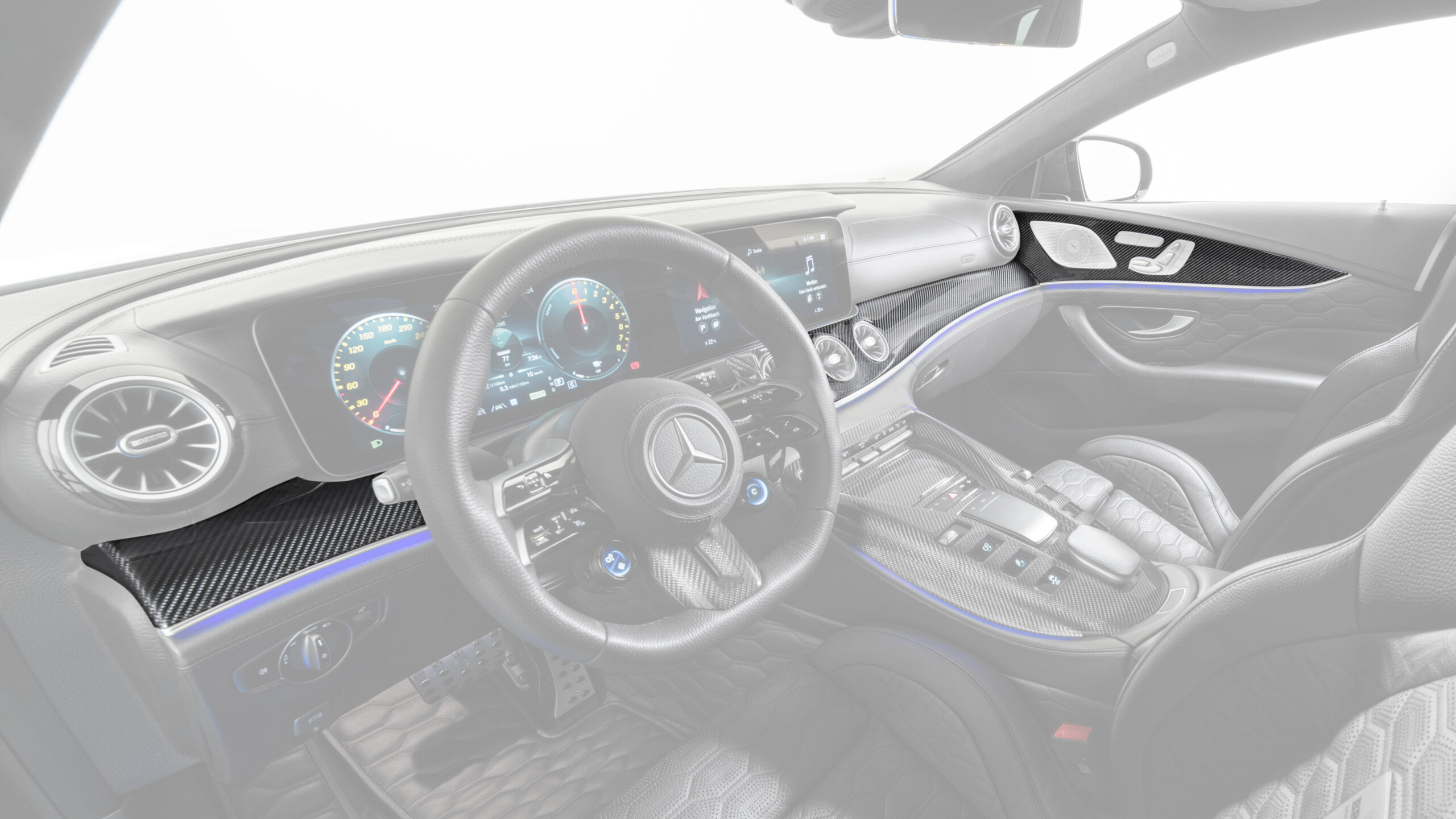 Carbon Package Interior I Mercedes X 290 AMG GT 63 Facelift